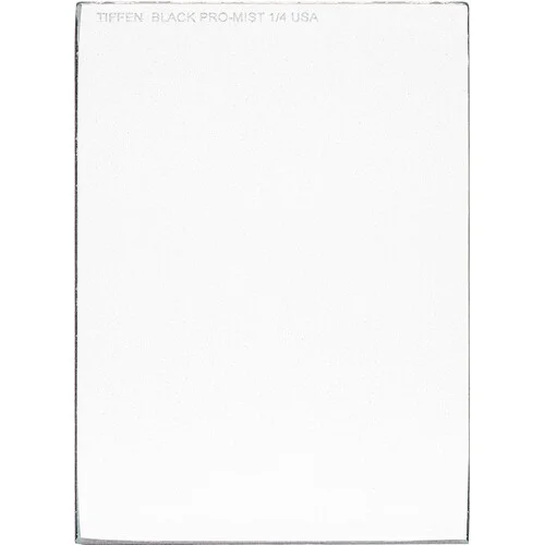 Tiffen Pro-Mist 1/4 Black Filter  3 x 4 Inch Size - Image 2