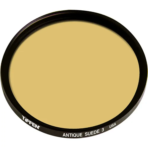 Tiffen 3-Stop Antique Suede Round Solid Color Filter, 4.5 Inch