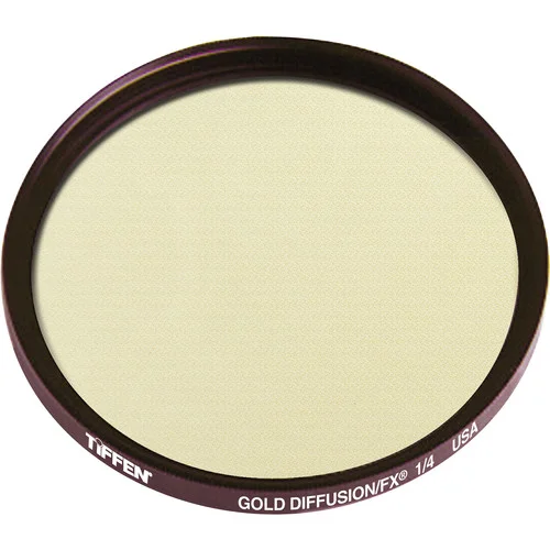 Tiffen Gold Diffusion/FX 1/4 Filter, 4.5 Round