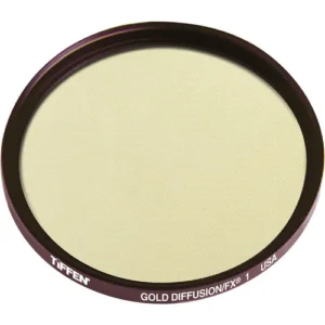 Tiffen Gold Diffusion/FX 1 Filter, 4.5-Inch Round