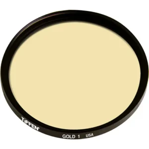 Tiffen 4.5-Inch Round Gold Solid Color Filter