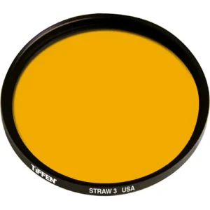 Tiffen 3-Straw Solid Color Round Filter 4.5 Inch