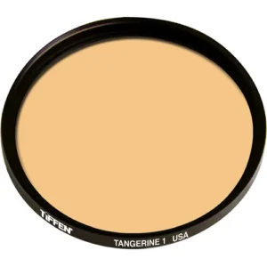 Tiffen 1 Tangerine Solid Color Round Filter 4.5 Inch