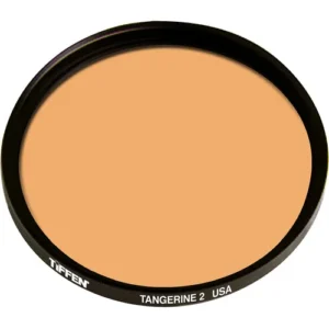 Tiffen 2-Stop Tangerine Solid Color Round Filter  4.5 Inch