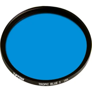 Tiffen 3 Tropic Blue Solid Color Round Filter 4.5 Inch