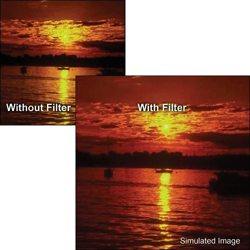 Tiffen 4x4 Inch Complementary Red 1 Photo Filter