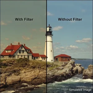 Tiffen 5 x 4 Coral Solid Color 5 Filter