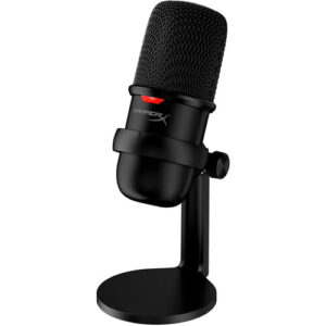 HyperX SoloCast USB Condenser Mic for High-Quality Audio