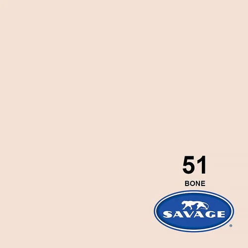 Savage #51 Seamless Bone-Colored Background Paper Roll (107 x 150 Feet) - Image 3