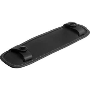 Billingham SP40 Camera Strap with Leather Padding (Black Finish / Nickel Studs)