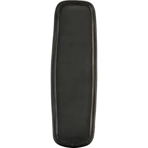 Billingham SP50 Shoulder Strap Pad with Black Leather and Antique Studs