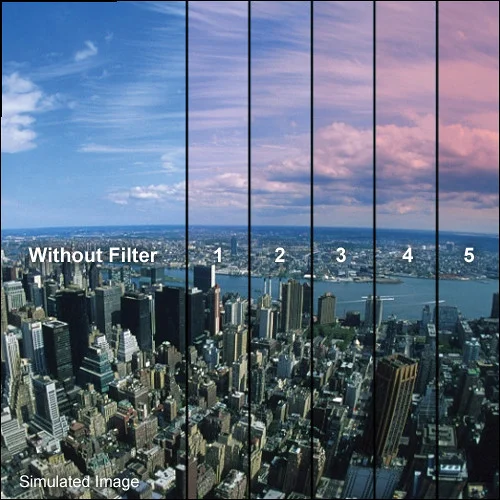 Tiffen 5.65 x 5.65 Inch 4 Pink Graduated Hard-Edge Filter