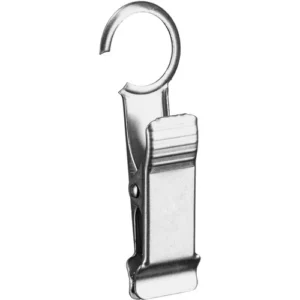 100-Pack Delta 1 Film Clips in Stainless Steel