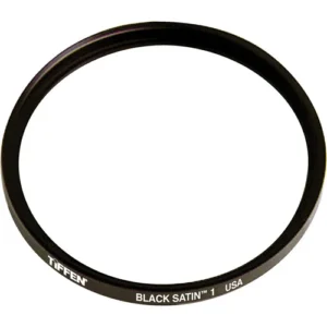 Tiffen Black Satin 1 Lens Filter 58mm