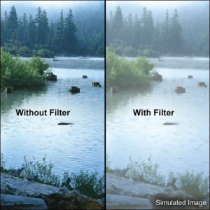 Tiffen Double Fog 1 Filter  5 x 5 Inch Size