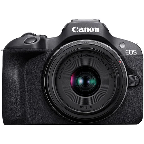 Canon EOS R100 Mirrorless Digital Camera with 18-45mm Lens Kit