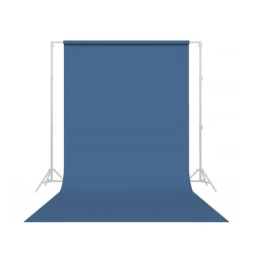 Savage #64 Denim Blue Seamless Backdrop Paper (107 x 150 Feet)