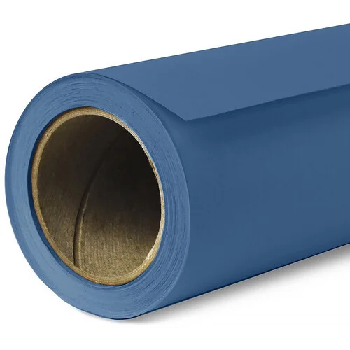 Savage #64 Denim Blue Seamless Backdrop Paper (107 x 150 Feet) - Image 4
