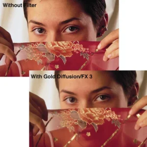 Tiffen 6.6 x 6.6-Inch Gold Diffusion FX 1/2 Filter