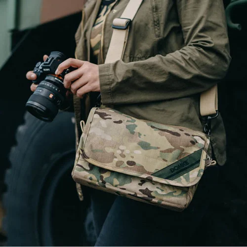 Domke F-5XB Camouflage Shoulder or Belt Camera Bag - Image 6