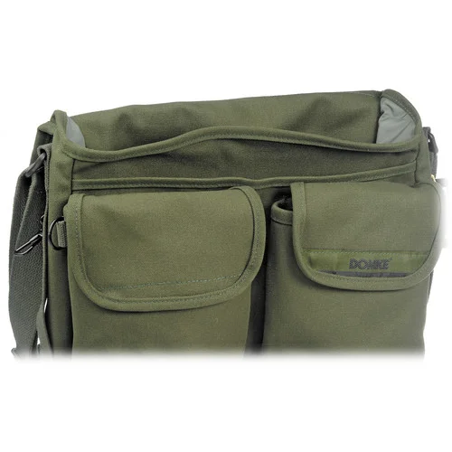 Domke F-802 Olive Drab Reporter's Shoulder Satchel Bag - Image 4
