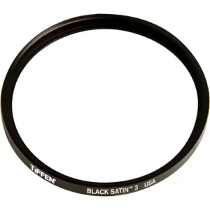 77mm Black Satin 3 Camera Filter by Tiffen