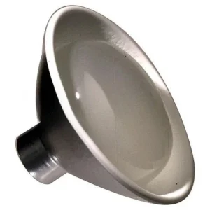 White Norman 5-Inch Dome Reflector