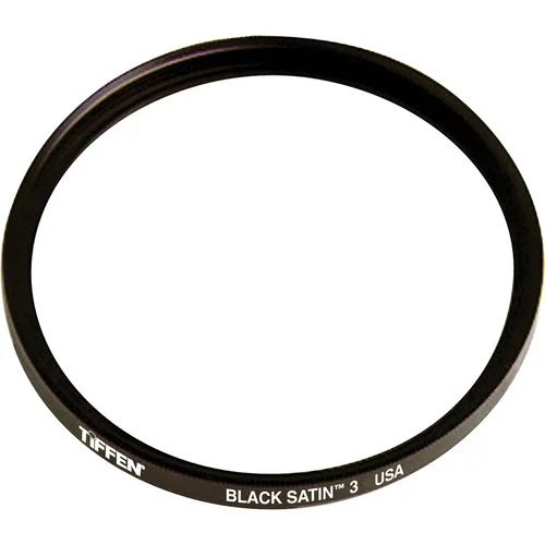 82mm Black Satin 3 Camera Filter by Tiffen