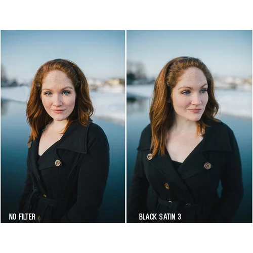 82mm Black Satin 3 Camera Filter by Tiffen - Image 2