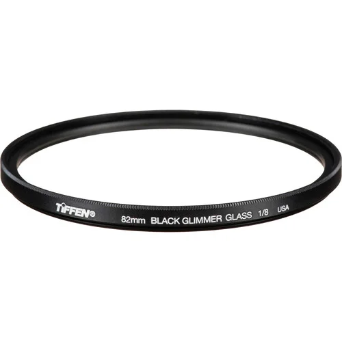 Tiffen 82mm Black Glimmerglass 1/8 Density Diffusion Filter