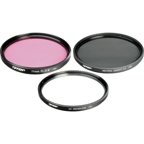 Tiffen Premium 82mm 3-Piece Video Intro Filter Set - Image 2