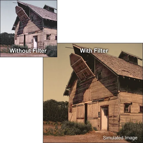 82mm Sepia Solid Color Filter by Tiffen - Image 2