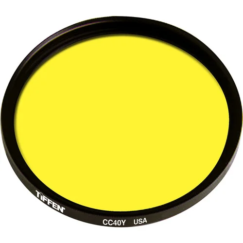 86mm Tiffen CC40Y Coarse Thread Yellow Camera Filter