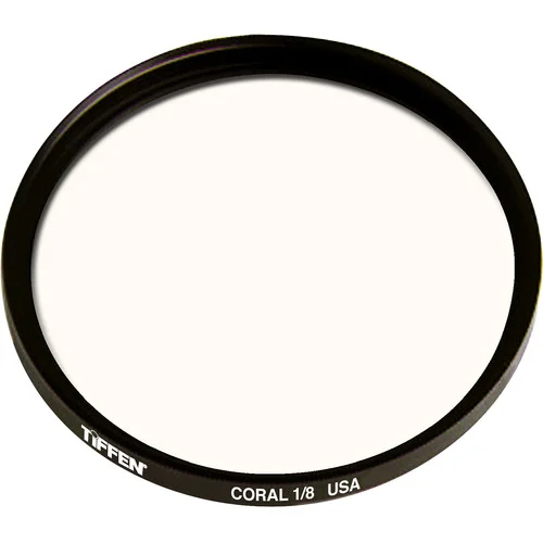 Tiffen 86mm 1/8 Coral Coarse Thread Solid Color Filter