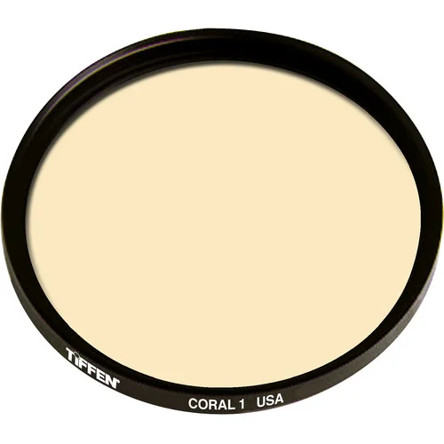 86mm Coarse Thread Coral Solid Color Filter by Tiffen