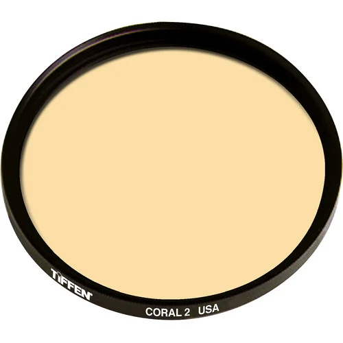 86mm Coarse Thread Coral Solid Color Filter by Tiffen