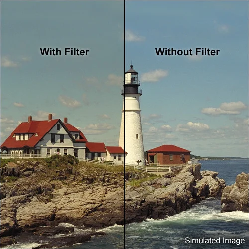 86mm Coarse Thread Coral Solid Color Filter by Tiffen - Image 2