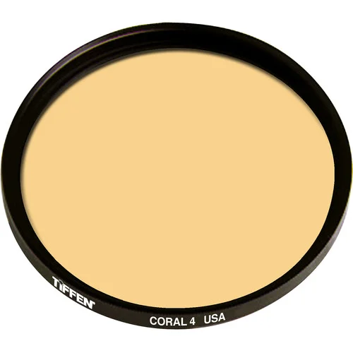 86mm Tiffen Coarse Thread Coral Solid Color 4 Filter