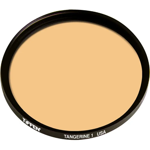 86mm Tangerine Solid Color Coarse Thread Filter by Tiffen