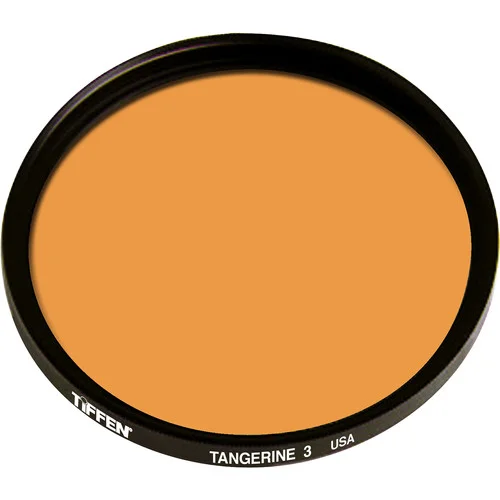 86mm Tangerine Solid Color Coarse Thread Filter by Tiffen