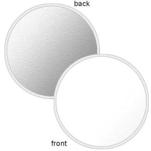 Photoflex 32 LiteDisc Collapsible Round Reflector in White and Silver