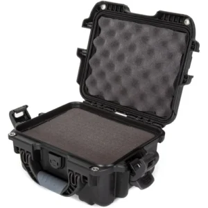 Black Nanuk 905 Protective Hard Case with Custom Foam Insert