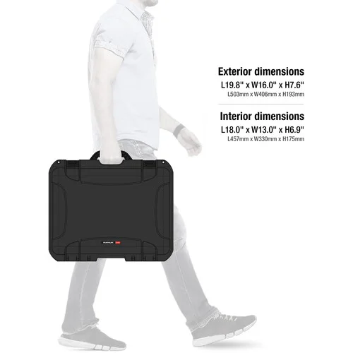 Black Nanuk 930 Protective Hard Case with Foam Insert - Image 7