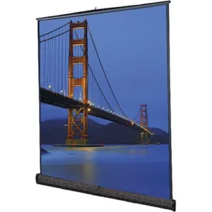 Da-Lite 93895 Portable Manual Floor Projection Screen, 10x10 Feet Front Display Model C