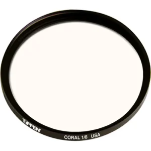 Tiffen 95mm Coarse Thread 1/8 Coral Solid Color Optical Filter