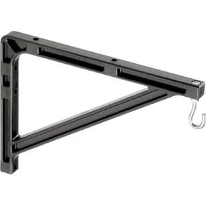 Da-Lite 98036 #11 Black Wall Mount Brackets - 14 Extension, Set of 2