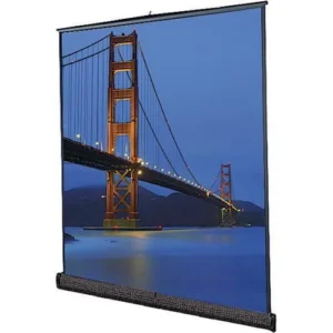 Da-Lite 98044 Manual Pull Down Projection Screen, 69x92 Inches, Floor Standing Front Projection Model