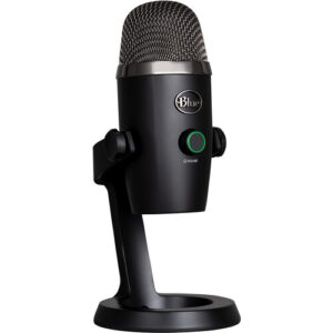 Blue Yeti Nano Multi-Pattern USB Condenser Microphone Blackout Mic