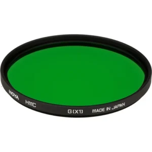Hoya 58mm X1 Green HMC Multi-Coated Optical Filter for Monochrome Photography
