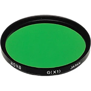 72mm Hoya X1 Green HMC Multi-Coated Glass Filter for Monochrome Photography